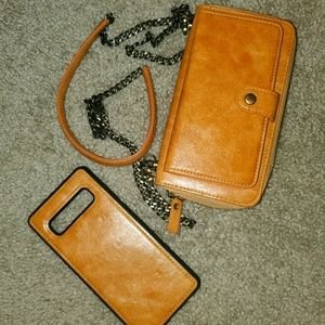 Mahalo Everyday Crossbody Wallet for Samsung S10+
